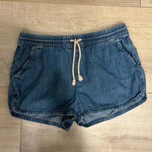 Aerie chambray shorts